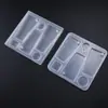 Molde de silicona para espejo de pegamento de cristal de resina hecho a mano, nuevo colgante pequeño, materiales para joyería DIY