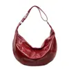 Bolsa de Ombro Estilo Coreano Grande Capacidade Simples para Mulheres, Nova Coleção Primavera 2026 Casual para o Dia a Dia