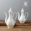Hervidor de Cerámica Cafetera Blanco Puro Hervidor Frío Juego de Hotel Hervidor de Mesa Hervidor de Té Doméstico Personalizado