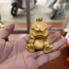 Adornos de Animales Tallados de Nogal Negro Pokemon Pato Keda Pokemon Oficina Juguetes Creativos Adornos