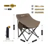 Cadeira de Camping de Inverno, Cadeira de Pesca, Cadeira de Praia, Cadeira Dobrável para Exterior, Cadeira com Guarda-sol, Cadeira Dobrável Portátil para Churrasco e Camping