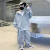 Conjunto de Sudadera Deportiva de Primavera para Niños 2026 Nuevo Estilo para Niños Medianos y Grandes Moda Primavera/Otoño Niños Guapos Celebridad de Internet Estilo Primavera