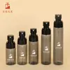 Botella Portátil Rellenable con Spray Continuo 100ml Negra PET Botella Pequeña con Spray Hidratación Facial Botella con Spray Nano Ultra Fino