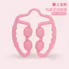 Hermoso Anillo de Pierna Pinza Rosa para Pierna Pinza para Pierna Fitness Cuerpo Yoga Rodillo de Masaje Masajeador de Pantorrilla Herramienta Hermosa para Piernas