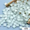 Lagos de Peixe de Vidro Mosaico 1200 Colorido Cristal Feito à Mão DIY Crianças Bar Lago dos Desejos Varanda