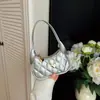 Bolsa de Mão Fashionável Simples com Design de Nicho Estilo Coreano Bolsa Pequena Chique Lançamento Outono 2026 Bolsa de Mão Formato Dumpling Feminina