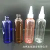 Botella de boca de aguja de 60 ml, plástico ecológico, botella gotero de boca de aguja, transparente para el hogar, líquido de boca de aguja, botella secundaria hidratante