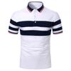 Nueva Camiseta Polo Casual de Moda de Verano 2023 para Hombre, Manga Corta a Juego de Colores, Popular Juvenil, Holgada, para Hombre