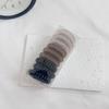 Cuerda para el Cabello Básica Versátil Caja de Colores Gradiente Dulce Cuerda de Teléfono Anillo para el Cabello Goma para el Cabello sin Marcas Tendón Accesorios para el Cabello para Mujeres