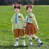 Uniformes de Jardín de Infancia, Uniformes de Clase, Atuendos de Verano para Niños, Atuendos de Desempeño Estilo Academia para Niños y Niñas, Atuendos de Moda para Hermanos
