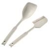 Raspador de Silicone de Grau Alimentício Assado Pincel de Óleo Dois-em-Um Resistente a Altas Temperaturas Espátula de Bolo Doméstica Colher Espátula Conjunto Dois-em-Um