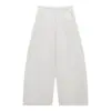 Love and Nancy Trece Líneas Verano 2026 Estilo Coreano Holgado Adelgazante Corte 3D Corte de Tijera Casual Pantalones Largos para Mujer 04259