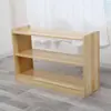Nuevo Armario de Almacenamiento para Jardín de Infancia Armario de Almacenamiento para Juguetes Infantiles Armario de Enseñanza Montessori Estantería Armario para Zapatos Armario de Esquina Armario para Mochilas