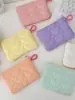 410121 Bolsa Sanitária Acolchoada Cor Doce Bolsa de Armazenamento Mini Portátil Absorvente Moedeiro