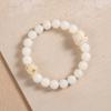 Pulsera de Raíz de Bodhi de Jade Blanco Natural, Semilla Original de Semilla de Bodhi, Tostada al Carbón, Cuentas Budistas de Garra de Gato, Cuentas de Oración, Pulsera de Juego Cultural, Retorcida a Mano