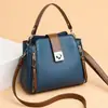 Suministro Directo Transfronterizo de Bolso de Hombro Versátil Casual de Moda Nuevo Europeo y Americano para Mujer Bolso Cubo Portátil de Gran Capacidad Crossbody