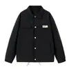 Moda de Marca de Moda Ropa de Trabajo Solapa Chaqueta para Hombre Primavera y Otoño Casual Holgada Moderna Versátil Fresca Chaqueta para Hombre