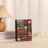 Amazon Style Exquisita Bolsa de Regalo Estilo Cumpleaños Bolsa Grande con Asa Bolsa de Papel Kraft Tienda de Ropa Bolsa de Alta Gama