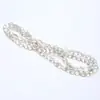 10mm Agujero Recto Corazón de Melocotón Liso Cristal Colgante Pulsera Collar Material Hecho a Mano DIY Accesorios para Joyería Cuentas