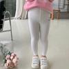 Momojia 2023 Primavera Nuevos Leggings para Niñas Leggings Elásticos de Modal Pantalones Largos Cómodos de Algodón