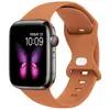 Adecuado para correa de silicona para Apple Watch, hebilla de mariposa, correa deportiva para Apple Watch de 1ª a 9ª generación, correa de muñeca para iWatch