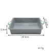 Molde de Silicona para Pastel de Dos Colores Resistente a Altas Temperaturas, Molde Antiadherente para Pastel, Taza para Magdalenas, Donas, Baguette, Hamburguesa, Pan Tostado