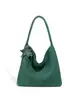 Bolso de mano tejido de terciopelo nuevo original, Bolso de hombro tejido de gran capacidad para el trabajo, Bolso tipo cubo de moda europeo y americano