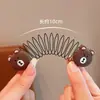 Ferramenta de Penteado Nova e Moderna para Crianças, Pente de Cabelo Fofo de Desenho Animado para Meninas, Pente para Penteado na Parte de Trás da Cabeça, Grampo de Cabelo para Meninas