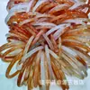 Oferta especial en pulseras de calcedonia tipo hielo: Pulseras finas de 6 mm, redondas, de calcedonia semipreciosa, pulseras de ágata roja, verde y rosa, y pulseras tintineantes