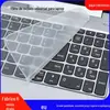 Notebook teclado universal filme computador filme 14 polegadas 15 desktop teclado de silicone capa protetora almofada de poeira transparente