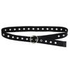 Cinturón Ancho de Lona con Ojales Completamente Automático para Mujer Estilo Ins Negro Distintivo Moderno Decorativo Cinturón para Pantalones para Hombre Combinación Perfecta 3 Estilos