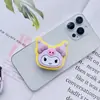 Espejo Sanrio tridimensional de dibujos animados, soporte de airbag, espejo de maquillaje lindo, soporte de escritorio abatible, nuevo al por mayor para teléfono móvil