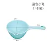 Pá para Água Plástico Colher de Água para Cozinha Espessada Grande Pequena Redonda Colher para Água Colher para Água de Banho de Bebê Colher para Água de Cozinha com Cabo Longo