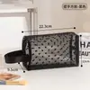 Bolsa de Maquillaje de Malla con Forma de Corazón Transfronteriza, Bolsa Portátil para Guardar Artículos de Tocador, Bolsa para Guardar Labiales, Bolsa Sencilla de Maquillaje para Viaje