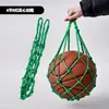 Suministro Exclusivo Transfronterizo de Bolsas de Red para Baloncesto, Bolsas para Balones de Gran Capacidad con Cuerda Tejida Engrosada, Bolsas de Red de Nylon para Fútbol y Voleibol