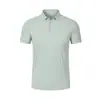 200g 40s 6A Seda de Morera Cuello Adhesivo Color Liso Solapa Manga Corta Camisa POLO Fabricante de Ropa de Trabajo Personalizada Impresión de Logo