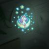 Brillantes Mg-Ym045 Dibujos Animados Unicornio Estrella Luna Pegatinas Decorativas para Inodoro Baño Paredes Decoración de Baño Venta al por Mayor