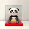 Gato da Sorte Panda Figurine Caixa Surpresa 2 polegadas Ornamento de Mesa Buda Presente de Aniversário Artesanato