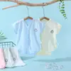 Mameluco para Bebé, Estilo Delgado de Verano, Mameluco Triangular de Manga Corta, Ropa para Recién Nacidos, Atuendo de Verano