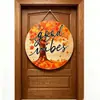 Amazon Mais Vendido Halloween Caveira Fantasma Teia de Aranha Placa de Porta de Madeira Pingente de Decoração de Casa de Madeira Impressão