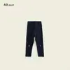 Pantalones de Niña Otoño 2025 Nuevos Elegantes Casuales Largos para Niños Pequeños, Mallas de Princesa para Niños Primavera y Otoño para Ropa de Exterior