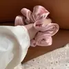 Goma para el pelo de capullo de flor nacarado Cuerda para coleta de satén de alta calidad con cabeza de bola Cuerda para el pelo Nueva para el verano de 2025