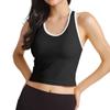 Chaleco Deportivo Lulu Seamless con Hilo para Mujer con Almohadilla en el Pecho para Correr Fitness Alta Elasticidad Transpirable de Secado Rápido Chaleco de Yoga