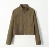 Z Estilo Europeo y Americano 2026 Nueva Moda Elegante Ropa de Mujer Cuello Alto Manga Larga Holgada Casual Chaqueta 4749931