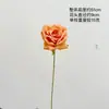 Rosa de simulación que contiene Yang, rama única, rosa angular, pared de fondo de boda, arreglo floral, flor de seda, diseño de pasarela moderno, flores artificiales