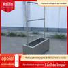 304 piscina de esfregão de aço inoxidável com pia de rack unidade escolar lavagem mop piscina piscina piscina de aço inoxidável personalizado piscina de esfregão