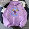 Moletom com Capuz Gráfico Derpy de Demon Slayer Kpop Moda Feminina Masculina Roupas Soltas Cobertura com Capuz de Lã