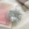 Diadema de malla con cabeza de bola para cabello largo del colon de mujer, cuerda para coleta de pelo de alta calidad, banda de goma de temperamento simple, accesorios para el cabello al por mayor