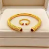 Tienda de Oro Mismo Estilo Chapado en Oro Incrustado de Diamantes Corona de Princesa Corazón a Corazón Pulsera Anillo, Anillo de Dedo Índice Corazón de Amor Versátil de Moda Venta al por Mayor