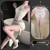 Lencería Sexy con Cordones que Revelan los Glúteos, Conjunto Seductor para Hombres, Ropa de Noche Transparente de Puro Deseo, Estilo Abstinencia Qqny